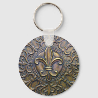Chaveiro Bronze Fleur D' Lis