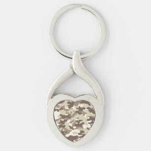 Chaveiro Brown Camo Design
