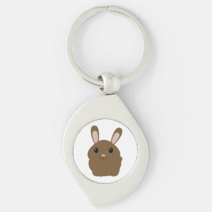 Chaveiro Brown Cartoon Bunny