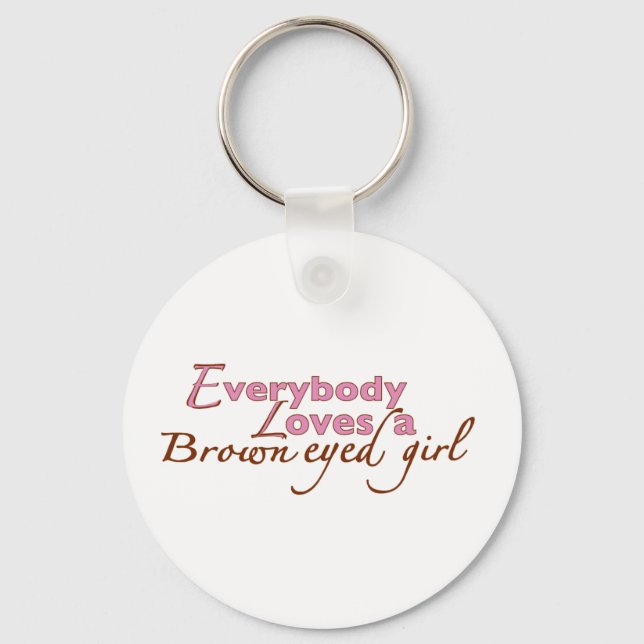 Chaveiro Brown Eyed Girl (Frente)