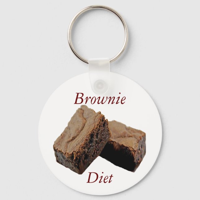 Chaveiro Brownie Diet (Frente)