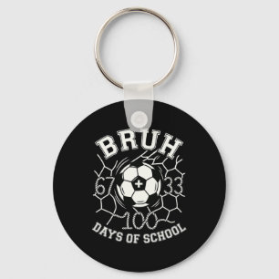 Chaveiro Bruh 67 33 100 Dias De Escola Futebol Crianças Men