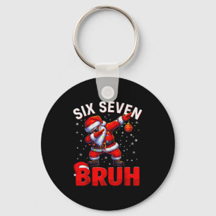 Chaveiro Bruh 67 Dabbing Papai Noel Meme Divertido Seis Set