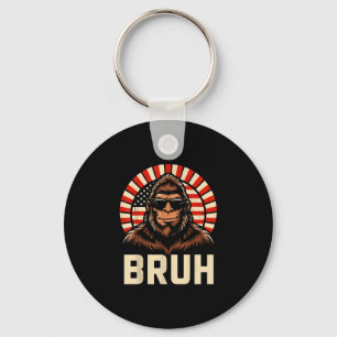 Chaveiro Bruh bigfoot meme gráfico meninos homens engraçado