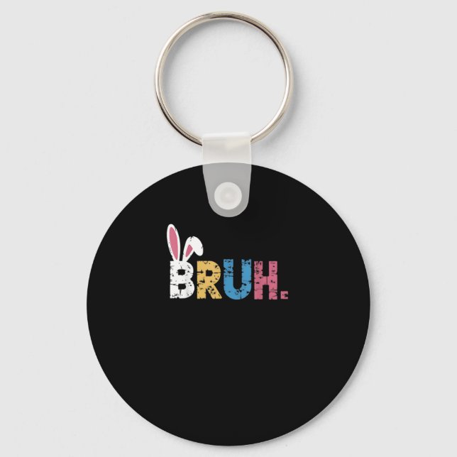 Chaveiro Bruh Easter Bunny Cute Memória Para Crianças _3 (Frente)