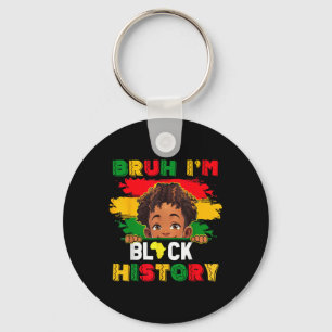 Chaveiro Bruh I Am Black History Month African American Men