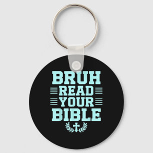 Chaveiro Bruh leu seu Cristo religioso cristão de Deus Bíbl