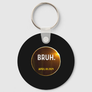 Chaveiro Bruh Meme Ditozao Eclipse Solar Total 04.08.2