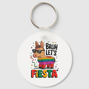 Chaveiro Bruh Vamos Festa Cinco Maio Pinata Engraçado Mexic