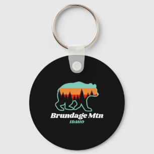 Chaveiro Brundage Mountain Idaho Skiing Snowboard Bear