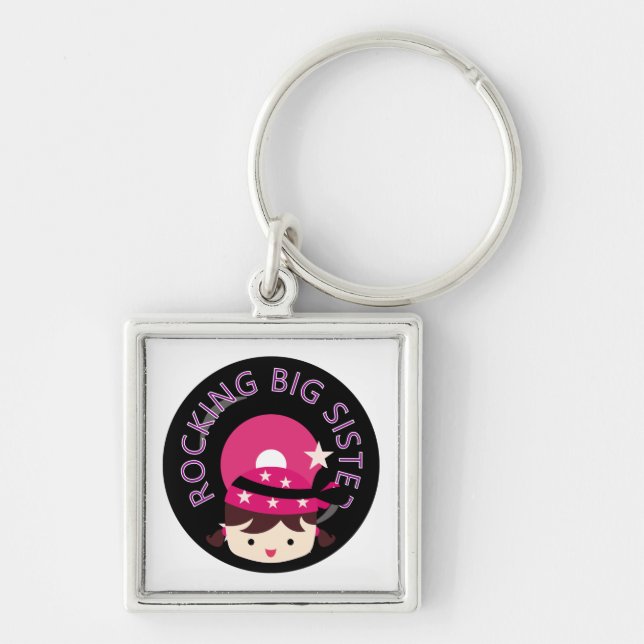 Chaveiro Brunette Rocking Big Sister (Frente)
