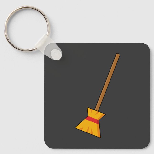Chaveiro Bruxa Broom (Frente)