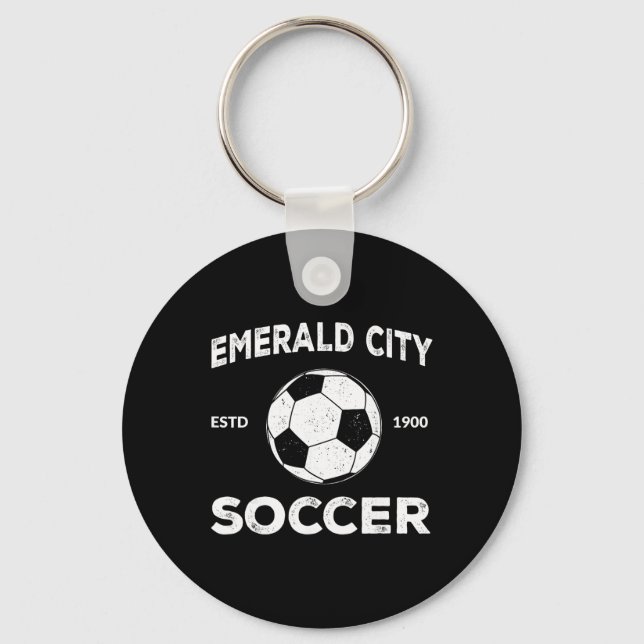Chaveiro Bruxo De Oz Cidade Esmeralda Futebol Costume (Frente)