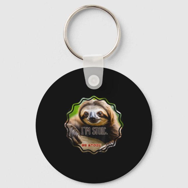 Chaveiro Bs Im Stoic Sloth (Frente)