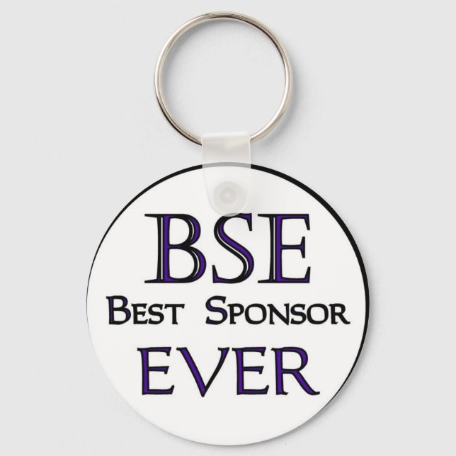 Chaveiro BSE, Melhor Patrocinador De Todos! (Frente)