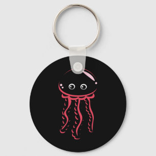 Chaveiro Bt Jellyfish Sorrindo Figurino Fofo Fofo