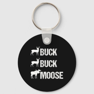 Chaveiro Buck Buck Moose Engraçada Caça De Buck