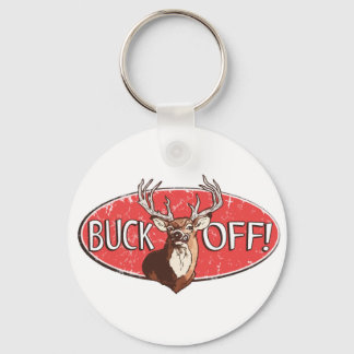Chaveiro Buck Off pelos estúdios Mudge