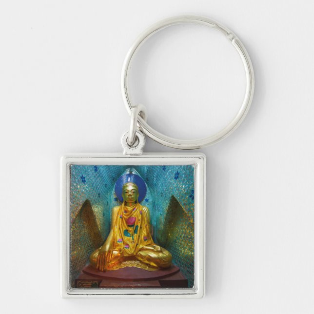 Chaveiro Buda em Nicho Ornamentado (Frente)