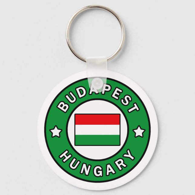 Chaveiro Budapest Hungria (Frente)