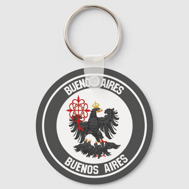 Chaveiro Buenos Aires Round Emblem (Frente)
