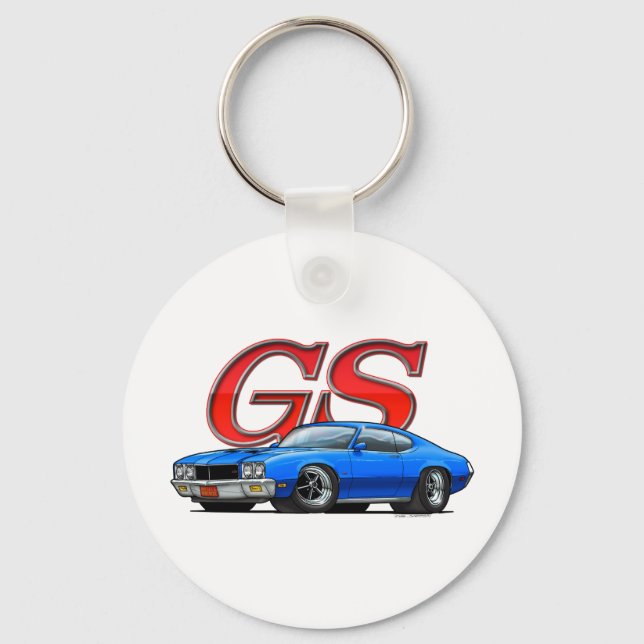 Chaveiro BuickGS_blue (Frente)