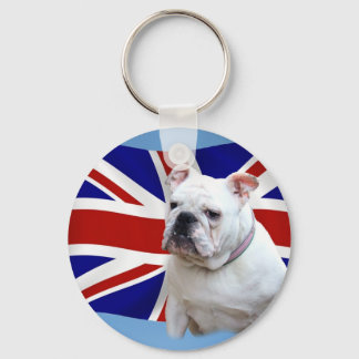 Chaveiro Buldogue Britânico
