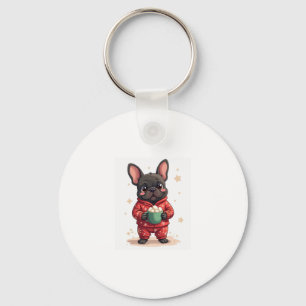 Chaveiro Buldogue francês Cozy Cocoa