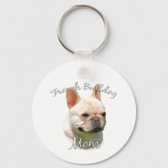 Chaveiro Buldogue francês Mãe 2 (Frente)