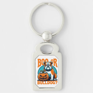 Chaveiro Buldogue no Pop Art Styls Halloween