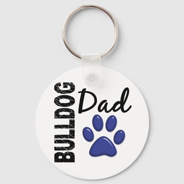 Chaveiro Buldogue Pai 2 (Frente)