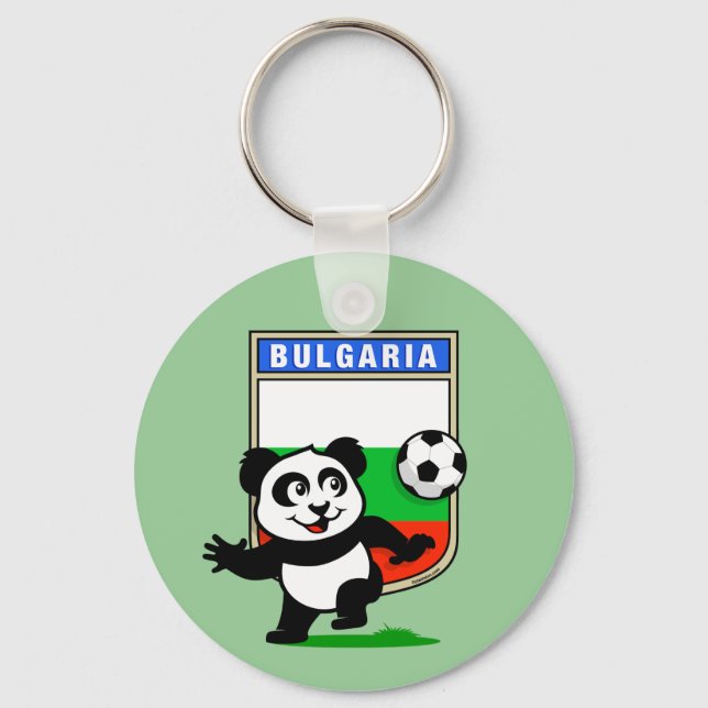 Chaveiro Búlgaro Futebol Panda (Frente)