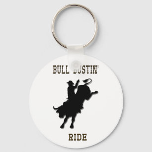 Chaveiro Bull Bustin' Ride Keychain