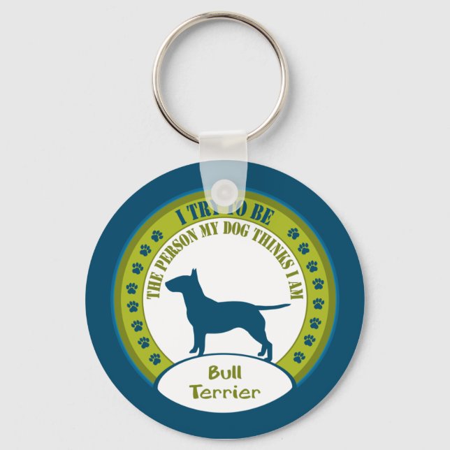 Chaveiro Bull Terrier (Frente)