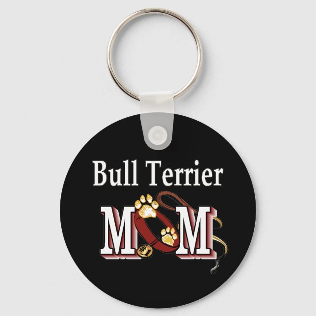 Chaveiro Bull Terrier Dog MOM (Frente)