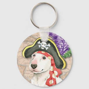 Chaveiro Bull Terrier Pirate