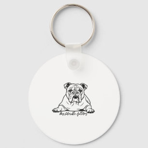Chaveiro Bulldog Adorável