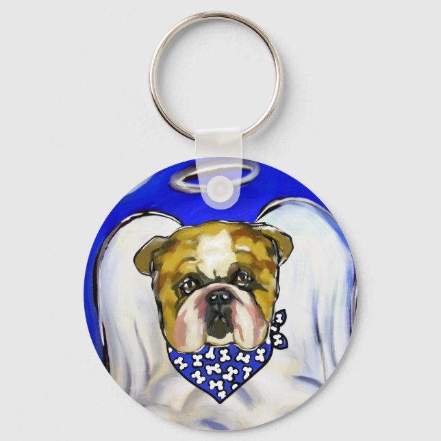Chaveiro Bulldog Angel (Frente)