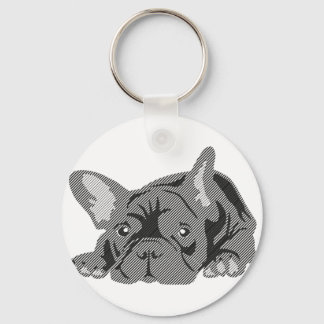 Chaveiro Bulldog de Linhas