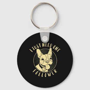 Chaveiro Bulldog Eu Só Preciso De Uma Pasta