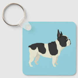 Chaveiro Bulldog Francês