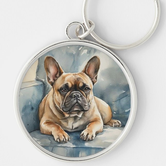 Chaveiro Bulldog Francês (Frente)