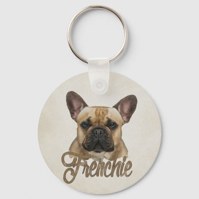 Chaveiro Bulldog Francês - Frenchie Dog (Frente)