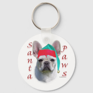 Chaveiro Bulldog Francês (o que) Papais noeis Paws