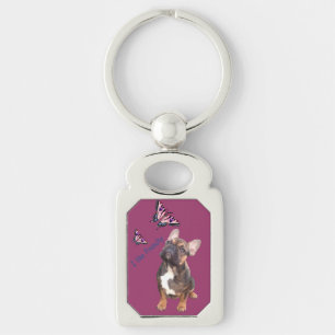 Chaveiro Bulldog francês porta-chaves