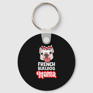 Chaveiro Bulldog Mãe Francesa Bulldog Mama