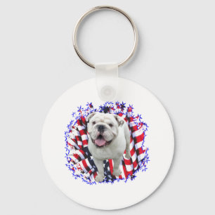 Chaveiro Bulldog Patriot