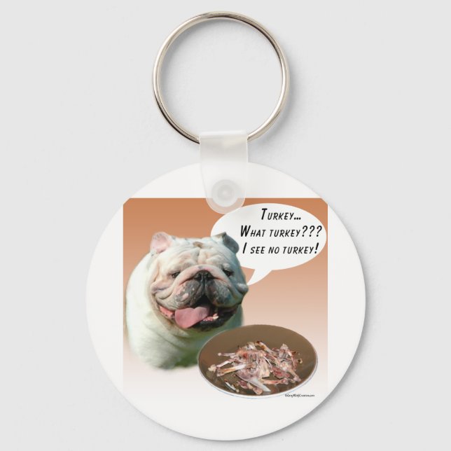 Chaveiro Bulldog Turquia (Frente)