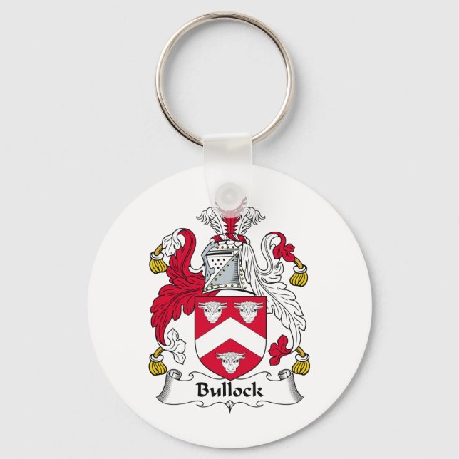 Chaveiro Bullock Family Crest (Frente)