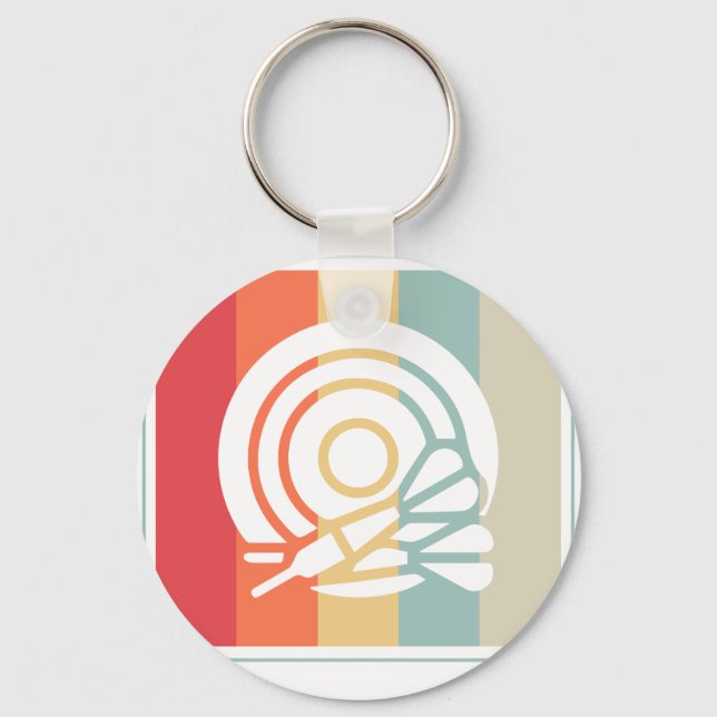 Chaveiro Bullseye Dart Board Dartboard Target (Frente)